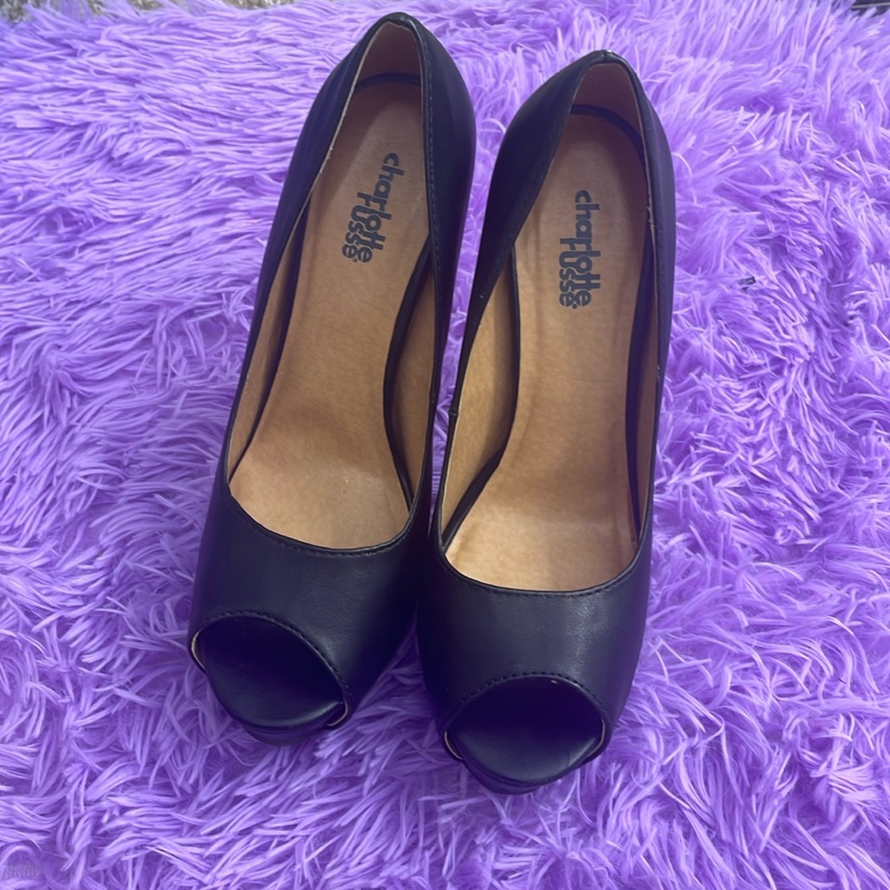 Black heels